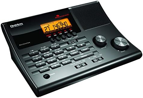 Uniden BC365CRS 500 Channel Scanner and Alarm Clock, Snooze, FM Radio, Weather Alerts, Search Bands used for Aviation, Railroad, Marine