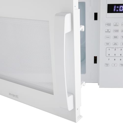Avanti Microwave Oven 1000-Watts Countertop Compact with 9 Pre-Set Cooking Settings, Speed Defrost & By Weight