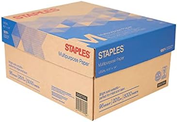Staples 11-Inch X 17-Inch Multipurpose Paper 20 Lbs. 96 Brightness 500/Ream