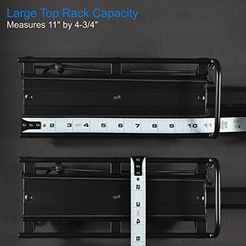 Lumintrail Bike Cargo Rack, Seatpost Mounted Bicycle Luggage Carrier with 20 LBs Weight Capacity for Trunk Bags