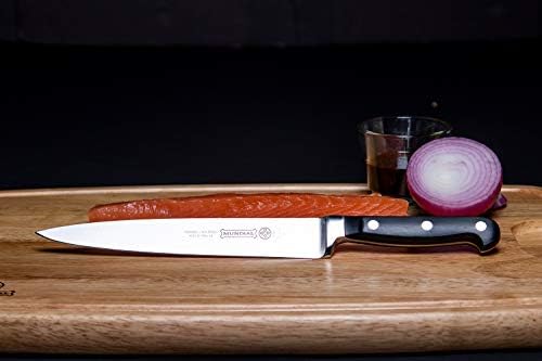 Mundial 5100 Series 8-inch Carving Knife - Fully Forged with Ergonomic Comfort, Ideal Knife for Slicing Meat with Ease
