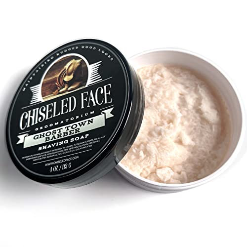 Ghost Town Barber - Handmade Luxury Shaving Soap from Chiseled Face Groomatorium