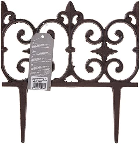 Esschert Design Garden Fence, 10.257 by 0.546 by 10.725-Inch