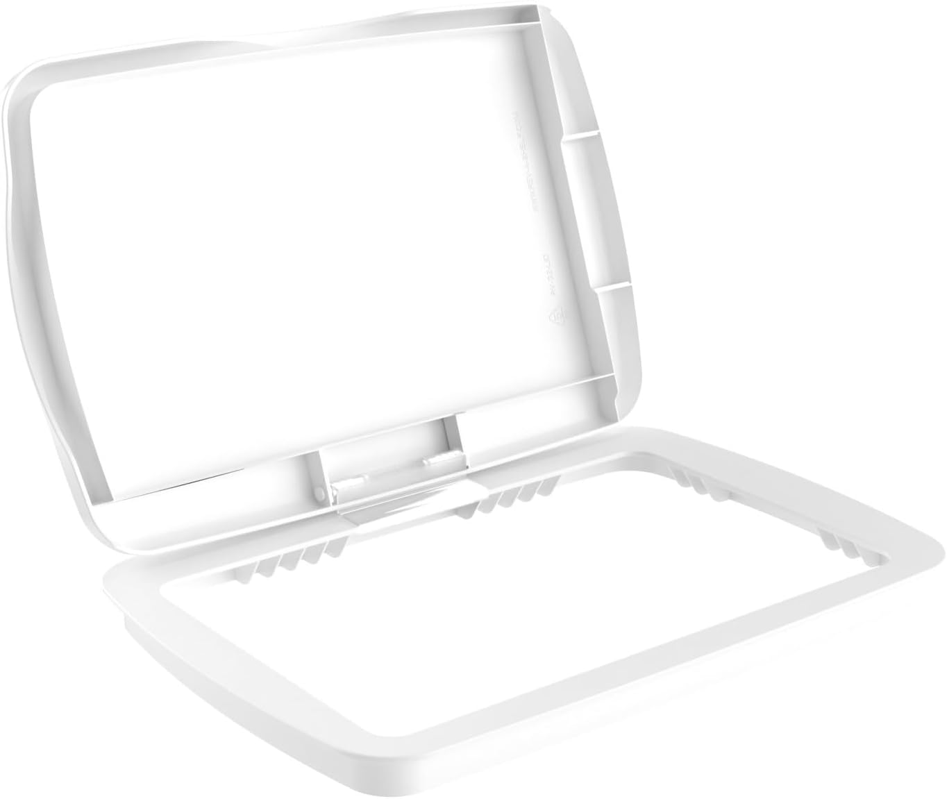 Rev-A-Shelf 35 Qt Under Sink Garbage Can Lid for Base Kitchen and Bathroom Cabinet, Replacement Plastic Trash Bin Lid Only, White, RV-35-LID-1