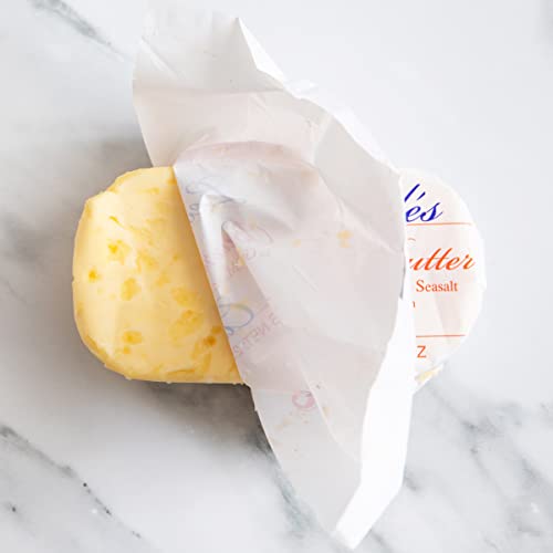 Les Pres Sales Butter with Camargue Sea Salt (8.8 ounce) - Pack of 3