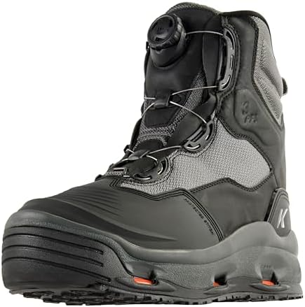 Korkers Men's Darkhorse Fishing / Wading Boot, Includes Interchangeable Felt & Kling-On Soles