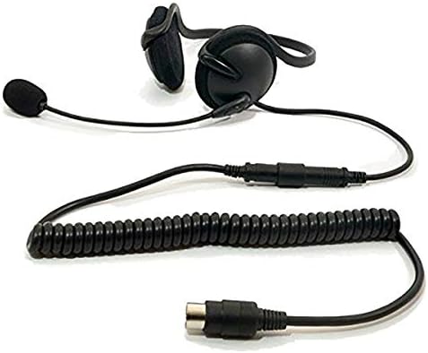 iMC Motorcom HS-H140P 7-Pin Harley Davidson Half-Helmet and Helmetless Headset Kit