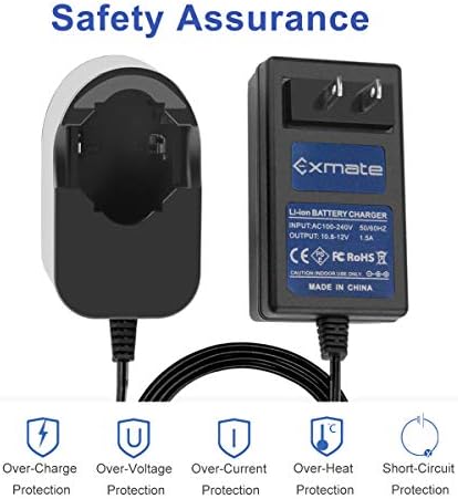 Exmate 2 Pack 10.8V 3.0Ah Battery Compatible with Dremel 855-01 855-02 8000-01 8001-01 8001-02 Cordless Tools