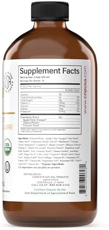 CNP | Gallbladder Stone Breaker Liquid 8oz - ACV Chanca Piedra Cleanse Aid | Organic gallbladder support liquid with apple cider vinegar, turmeric, lemon, hibiscus & chanca piedra for sludge cleanse aid