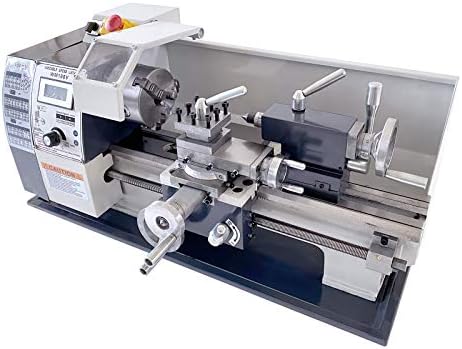 TECHTONGDA Metal Lathe Mini Precision Bench Lathe Inch Thread 600W Brushless Motor DIY Turning Machine DIY Mini Lathe
