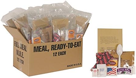 "THE BASIC" 12 Complete MRE Meals