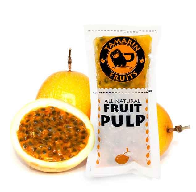 Tamarin Fruits All Natural Frozen Fruit Pulp perfect for Juicing, Cocktails, Smoothies, Desserts, and Baking, No Sugar Added, Gluten Free with No Preservatives, (Yellow Dragon fruit, 4lbs)