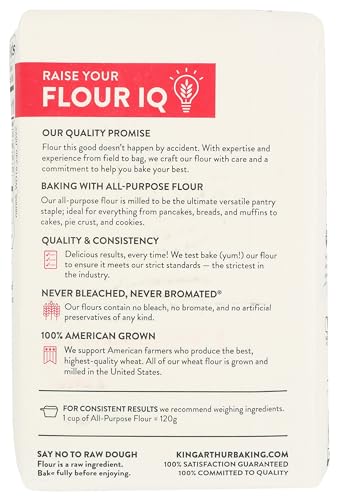 King Arthur Flour, Organic All Purpose Flour, 32 Oz Bag