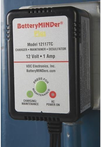 BatteryMINDer Plus Battery Charger/Trickle Charger/Desulfator- 12V 1A