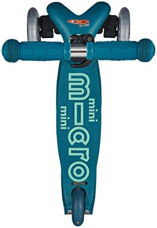 Micro Kickboard Mini 3-Wheel Toddler Scooter, Ages 2-5, Up to 110lbs | Lean-to-Steer Design, Adjustable T-Bar Grows with Your Child