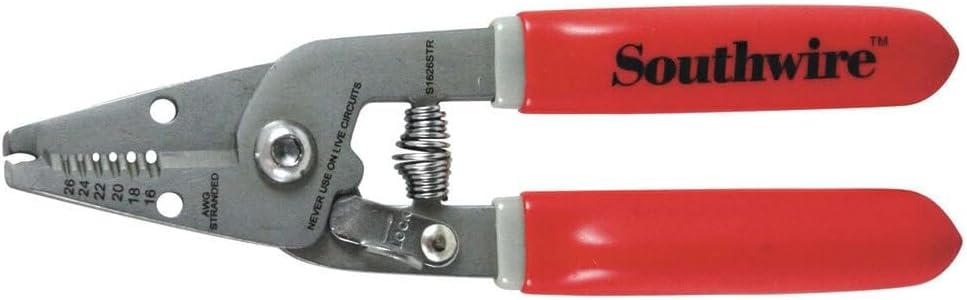 Southwire Compact Wire Stripper 16-26 AWG - Strips, Cuts