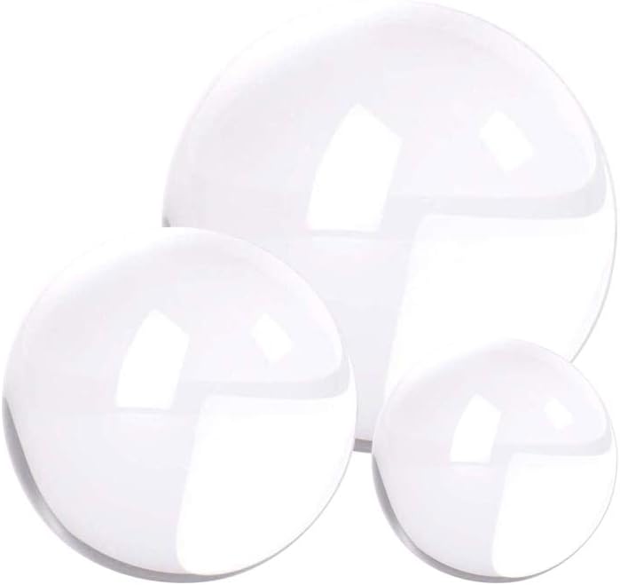 EMART Crystal Ball for Photography 3 Pack, Props Decoration for Divination