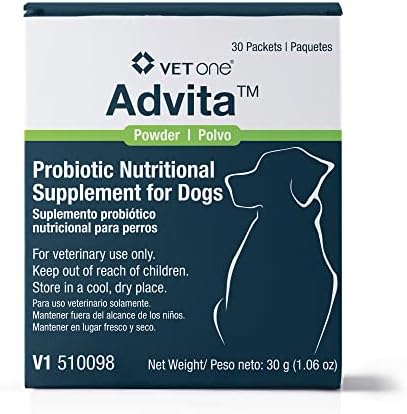 VetOne Advita Probiotic Nutritional Supplement for Dogs - 30 Packets