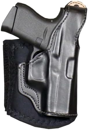 Desantis Die Hard Ankle Rig - Fits Glock 43 & More - Right Hand Draw, Black | Fits Glock 43X, Ankle Holster Concealed Carry