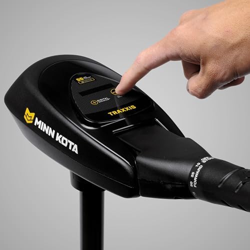 Minn Kota Traxxis Transom-Mount Electric Trolling Motor – 55 Lb. Thrust, 42 in. Shaft, Freshwater