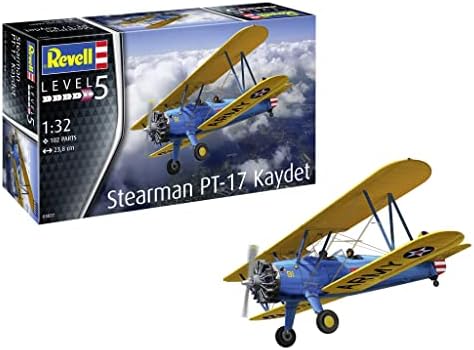Revell 03837, Stearman PT-17 Kaydet. 1:32 Scale Plastic Model Kit