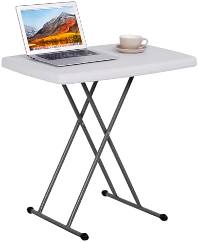 ZenStyle 3 ft Indoor Outdoor Heavy Duty Portable Plastic Folding Table