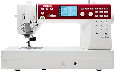 Janome MC6650 Sewing and Quilting Machine with Exclusive Bonus Bundle