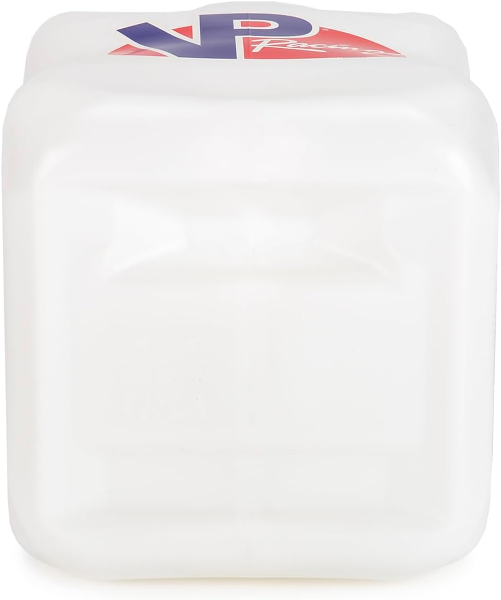 VP Racing Fuels 5.5 Gallon Motorsport Utility Container with 14 Inch Standard Hose Close Trimmed Cap and Neck for Tight Seal, White (4 Pack)