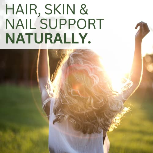 Youngevity Hair Skin and Nails Formula with Biotin and Silica, 60 Caps | Biotin, MSM, silica, vitamins, minerals and antioxidants, hair growth support, radiant skin, strong nails, 60 daily capsules