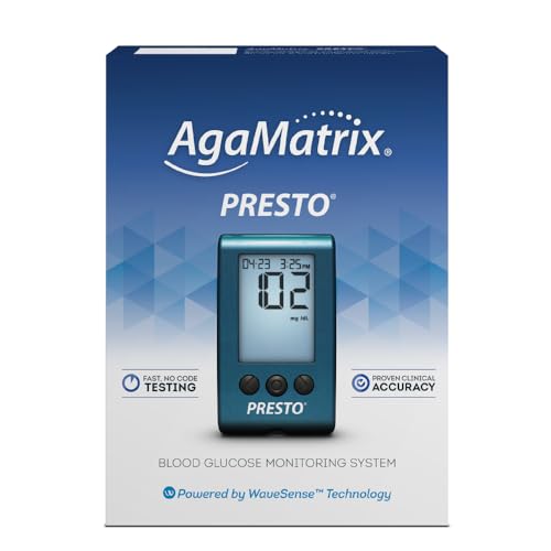 AgaMatrix Presto Blood Glucose Monitoring System