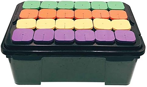 HORTIPOTS 2-Layered Clone Collars w 2 in Net Pots & Reflective Lids