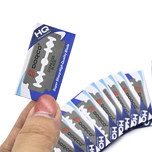 Dorco Platinum ST300 Stainless Steel Razor Blades - Pack of 10 Blades