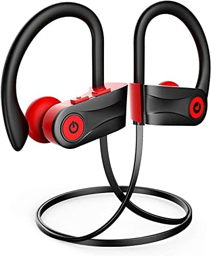 Otium Bluetooth Earbuds Wireless Headphones Bluetooth Headphones, Sports Earbuds, IPX7 Waterproof Stereo Earphones for Gym Running 15 Hours Playtime Sound Isolation Headsets,Black.