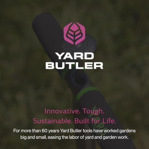Yard Butler Sod Plugger, No-Bend Lawn Repair for Grass Plugs | Ergonomic No-Bend Sod Plugger for Zoysia, St. Augustine and Bermuda Grass