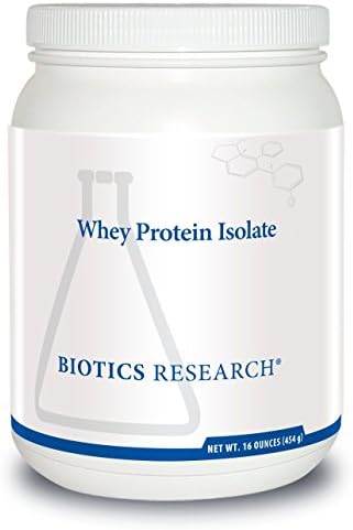 BIOTICS RESEARCH WHEY Protein Isolate Unflavored 20 Grams - Undenatured Non-GMO Delicious Protein Powder -Supports Muscle Growth, Energy, High Immune Factors (IgG, Lactoferrin),Sugar-Free,20 Servings