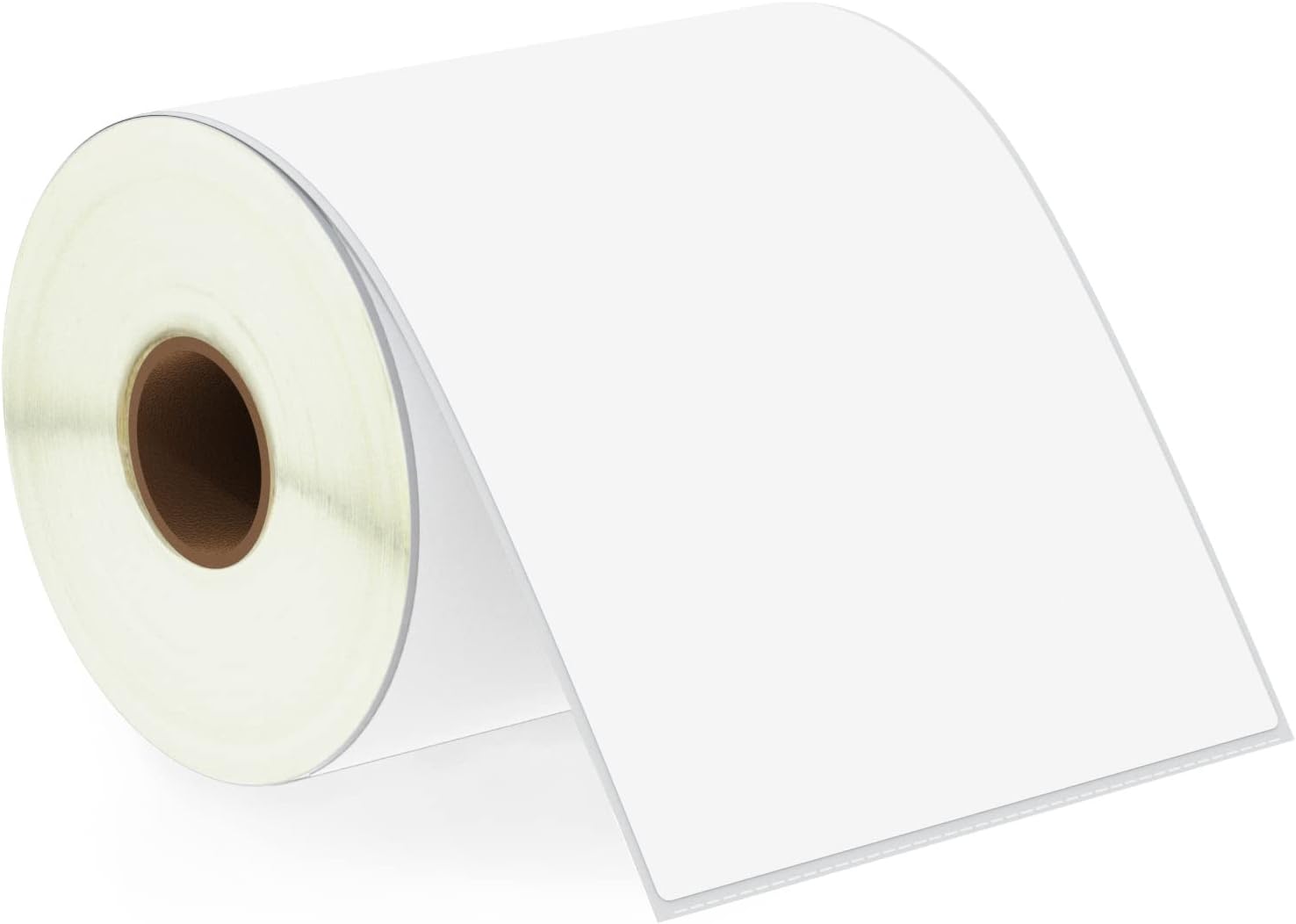 BETCKEY - 4" x 6.5" (102 mm x 165 mm) Large Shipping Labels & Multipurpose Compatible with Zebra & Rollo Label Printer,Premium Adhesive & Perforated [10 Rolls, 2500 Labels]