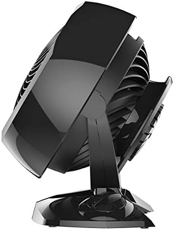 Vornado 7803 Large Pedestal Whole Room Air Circulator, Fan with Adjustable Height, 33-40 in, 3 Speed Settings, Removable Grill for Cleaning, Black Standing Floor Fan for Bedroom