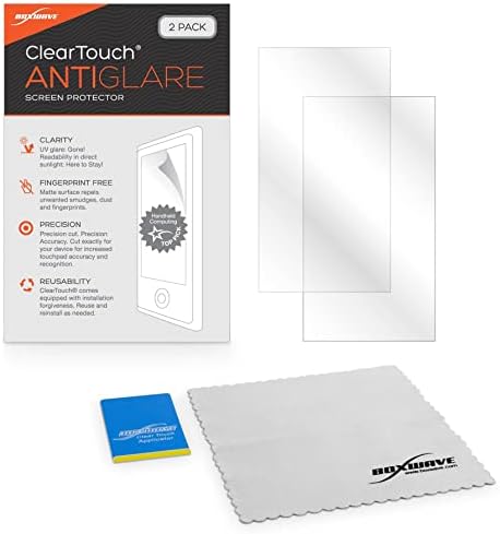 BoxWave Screen Protector Compatible with Arcade1Up NBA Jam 30th Anniversary Deluxe Arcade Machine - ClearTouch Anti-Glare (2-Pack)