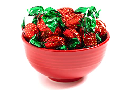 Strawberry Bon Bons – 5 lb Bulk Filled Hard Candy for Parties & Candy Bowls