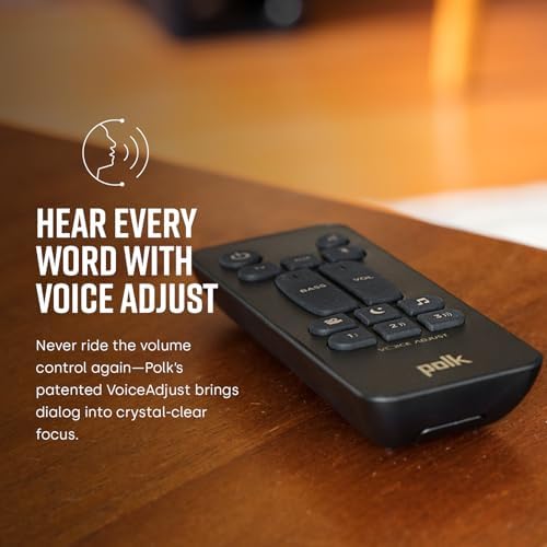 Polk Audio Signa S2 Ultra-Slim Sound Bar for Smart TV with Subwoofer