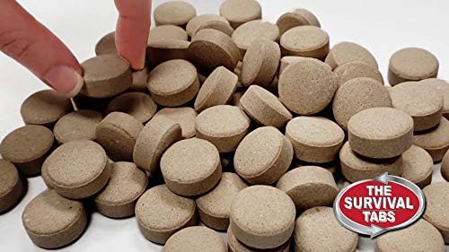 Survival Tabs – Emergency Food Supply – 15-Day Chocolate Tabs