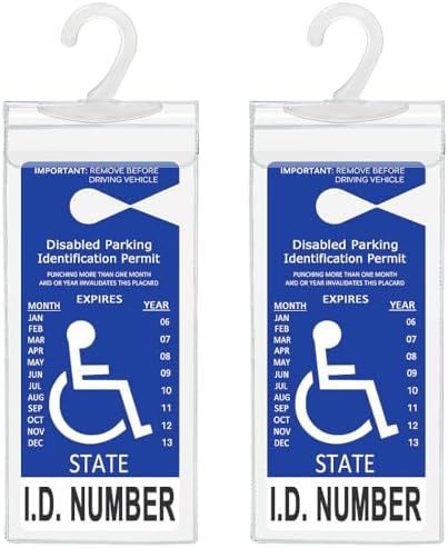 TB Tbuymax Handicap Parking Placard Holder