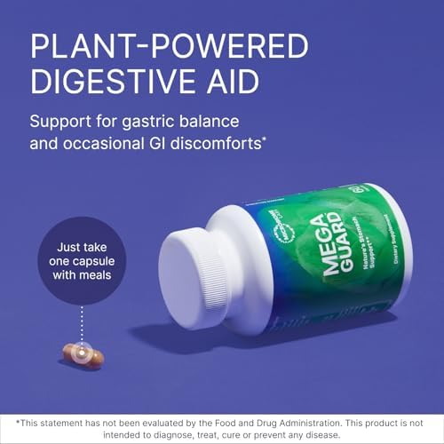 Microbiome Labs MegaGuard Gut Health Supplements - Ginger Root