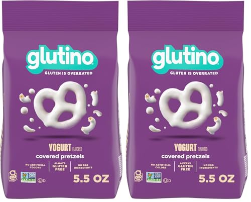 Glutino Chocolate Fudge Covered Pretzels, 5.5 Ounce (Pack of 1)