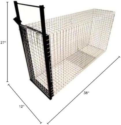 Tomahawk Model BC300-36x11x20 - Bobcat Trap with Gravity Operated Trap Door