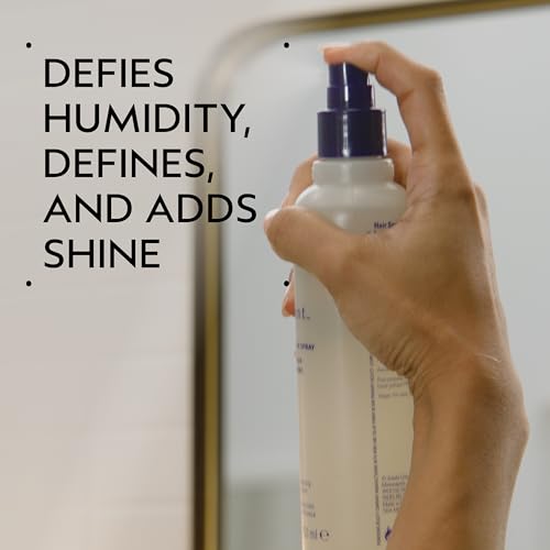 Aveda Brilliant Medium Hold Hair Spray | Non-Aerosol Spray | Anti-Humidity | Adds Shine | for All Hair Types | Jasmine, Rose, Clove Aroma | 8.5 Fl Oz