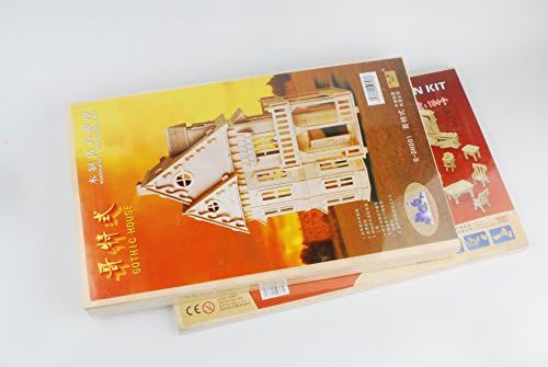 NWFashion Wooden Dream Dollhouse DIY Kits 3D Puzzle for Christmas Party Halloween House (Dream House)