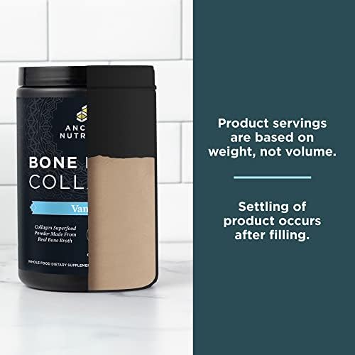 Ancient Nutrition Hydrolyzed Bone Broth Collagen Peptides, Chocolate