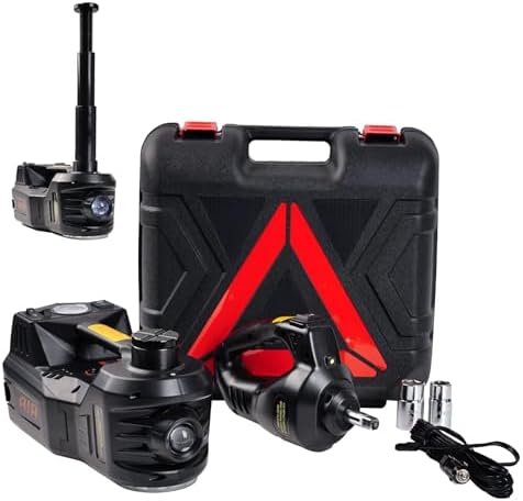 ROGTZ Electric Car Jack Hydraulic Kit 5T Impact Wrench Tire Inflator Pump
