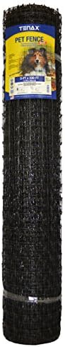 Tenax 2A140076 Pet Fence, 5' x 330', Black